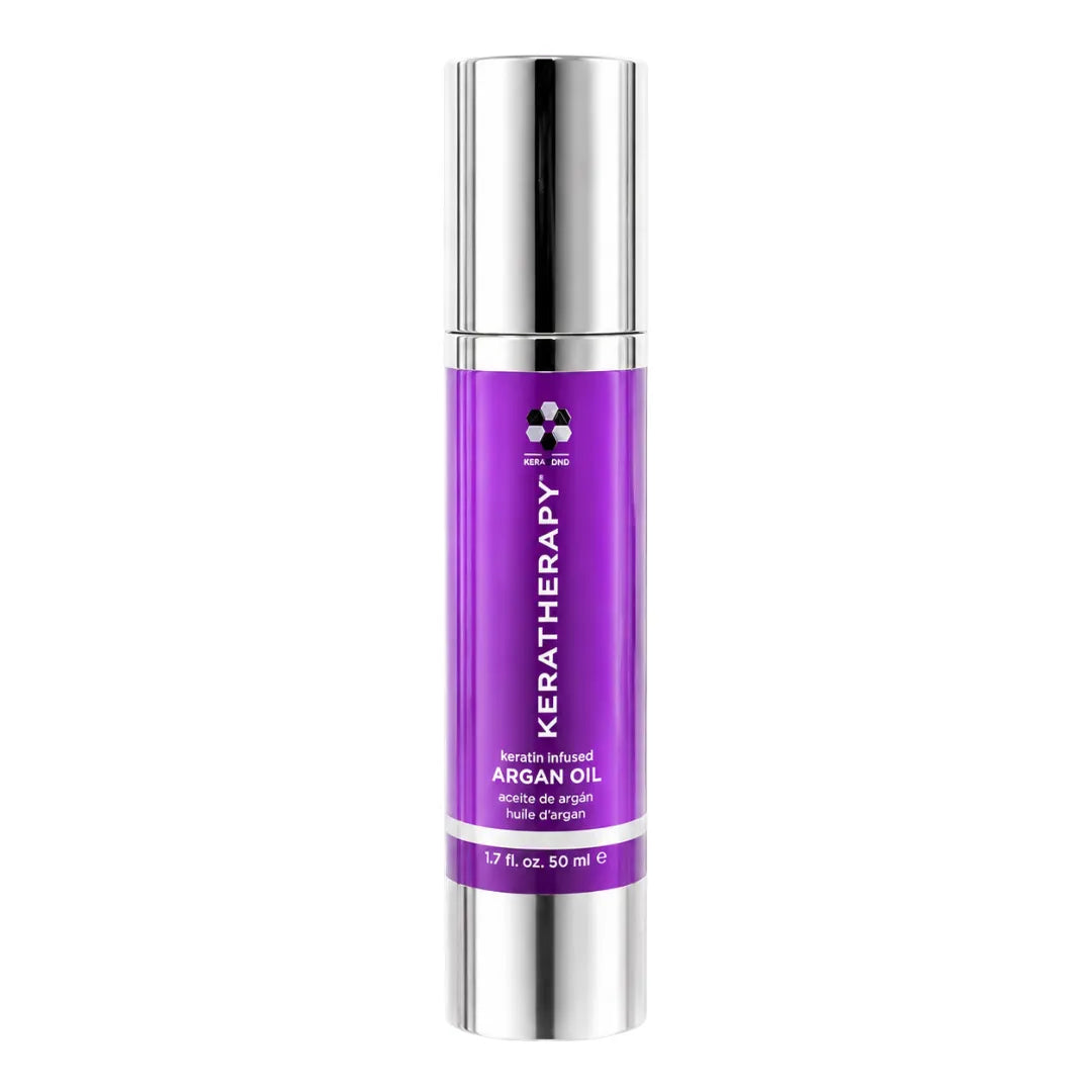 Keratherapy Argan Oil with Keratin 50 ml – Mejora la manejabilidad, salud y apariencia del cabello, elimina el frizz.