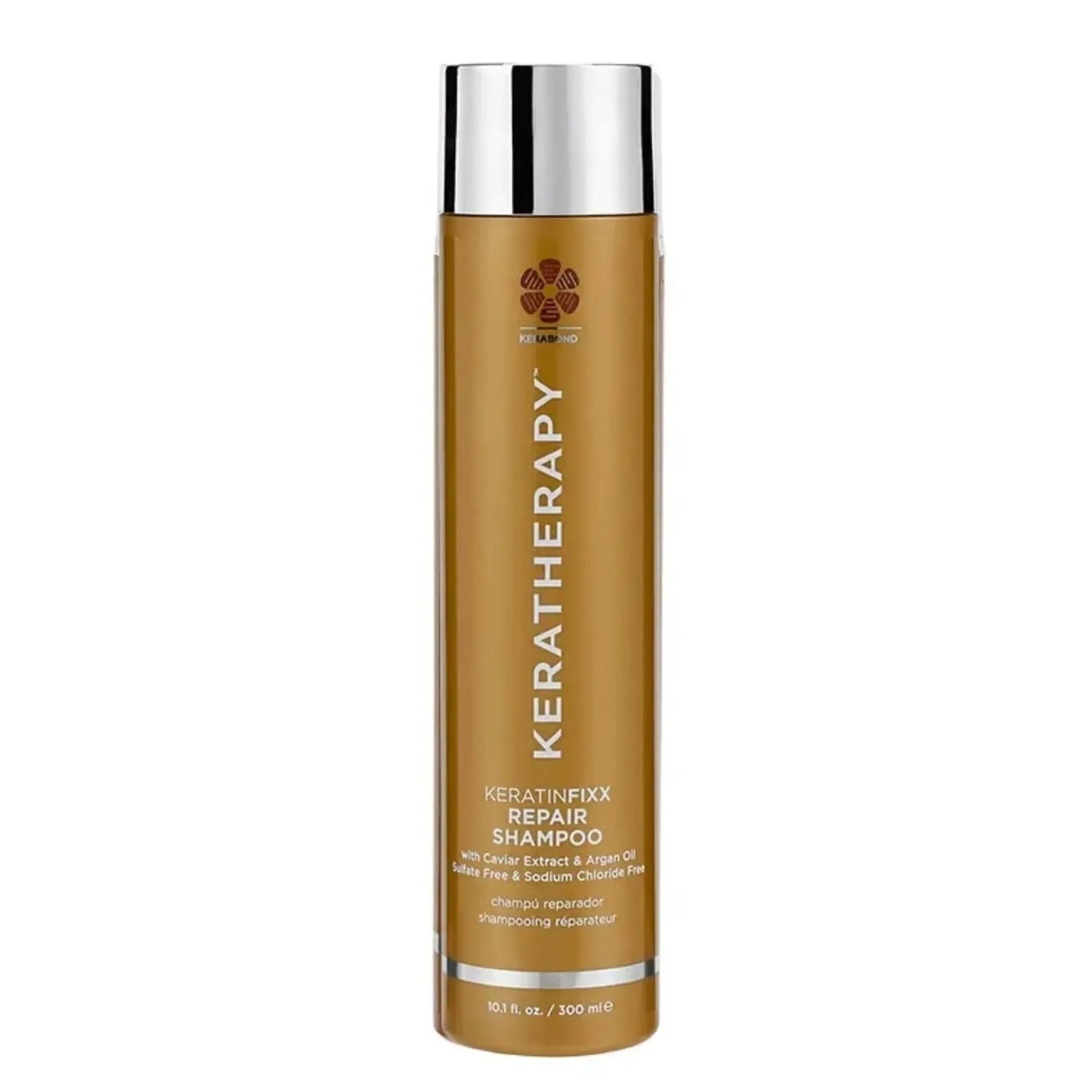 Keratherapy KeratinFixx Shampoo 300 ml, Para reparar el cabello seco y dañado Capeli