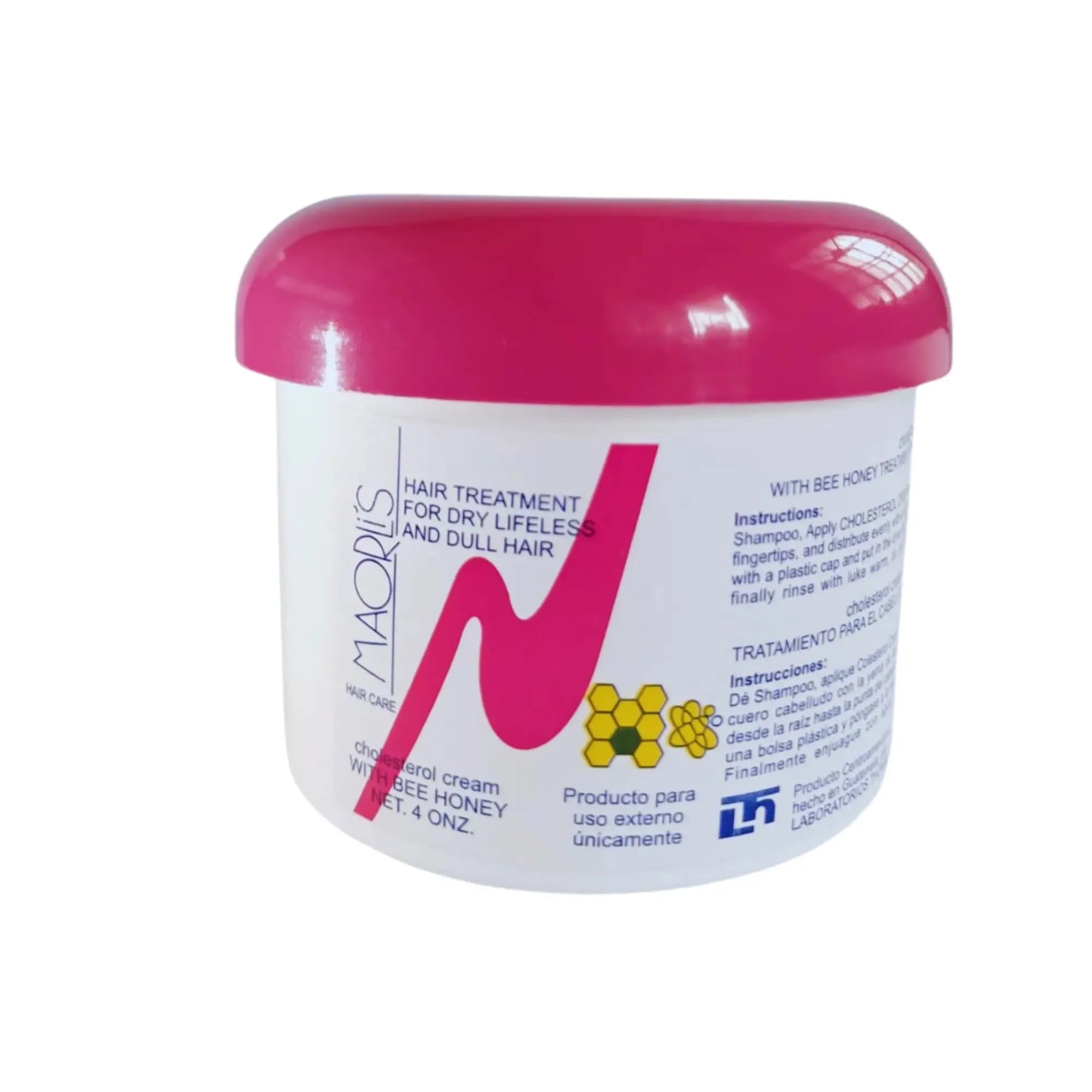 Maorlis Colesterol Miel 4 Oz: Para cabellos maltratados Capeli