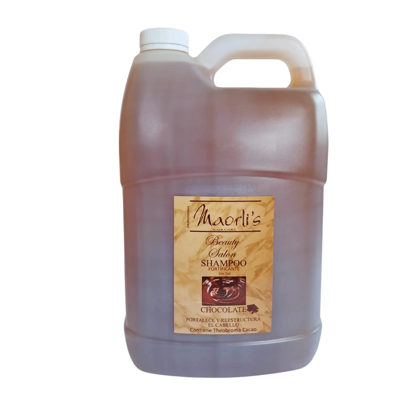Maorlis Shampoo Chocolate Galon: Especial para cabello alisado, limpia suavemente sin sal Capeli