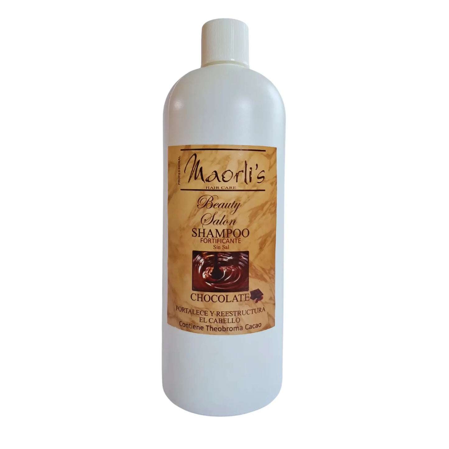 Maorlis Shampoo Chocolate Litro: Especial para cabello alisado, limpia suavemente sin sal Capeli