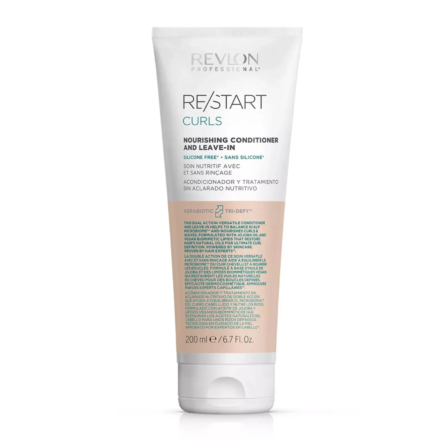 Revlon Professional, Restart Shampoo Curls Nourishing Cleanser 250 Ml: Shampoo Definidor de Rizos, Limpieza Suave y Nutrición para Cabello Rizado u Ondulado (Copia) Capeli