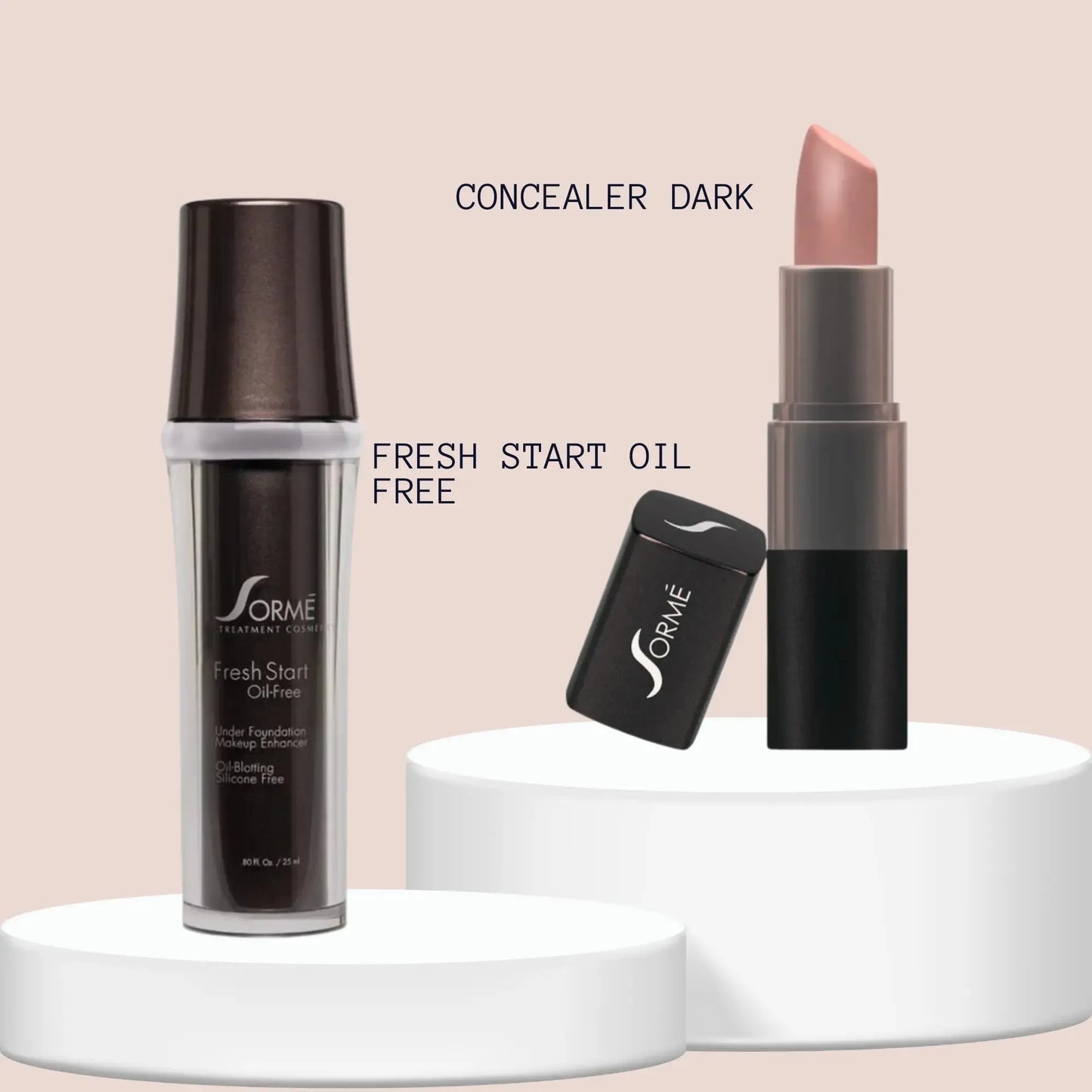 SORME Prebase Anti-Edad + Corrector Believable Oscuro x5 Capeli