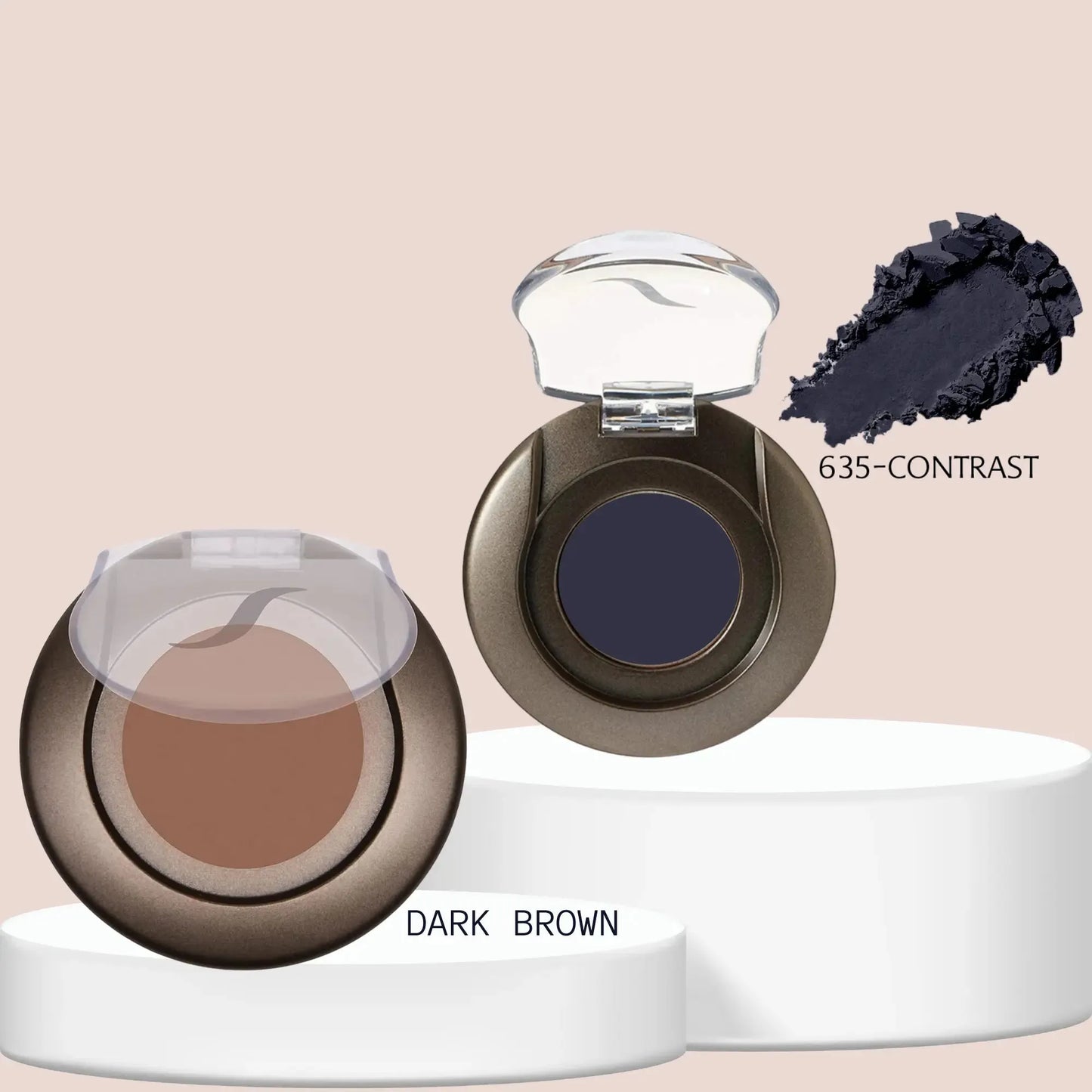 SORME: Delineador Cejas Dark Brown + Sombra Ojos Mineral Contrast Capeli