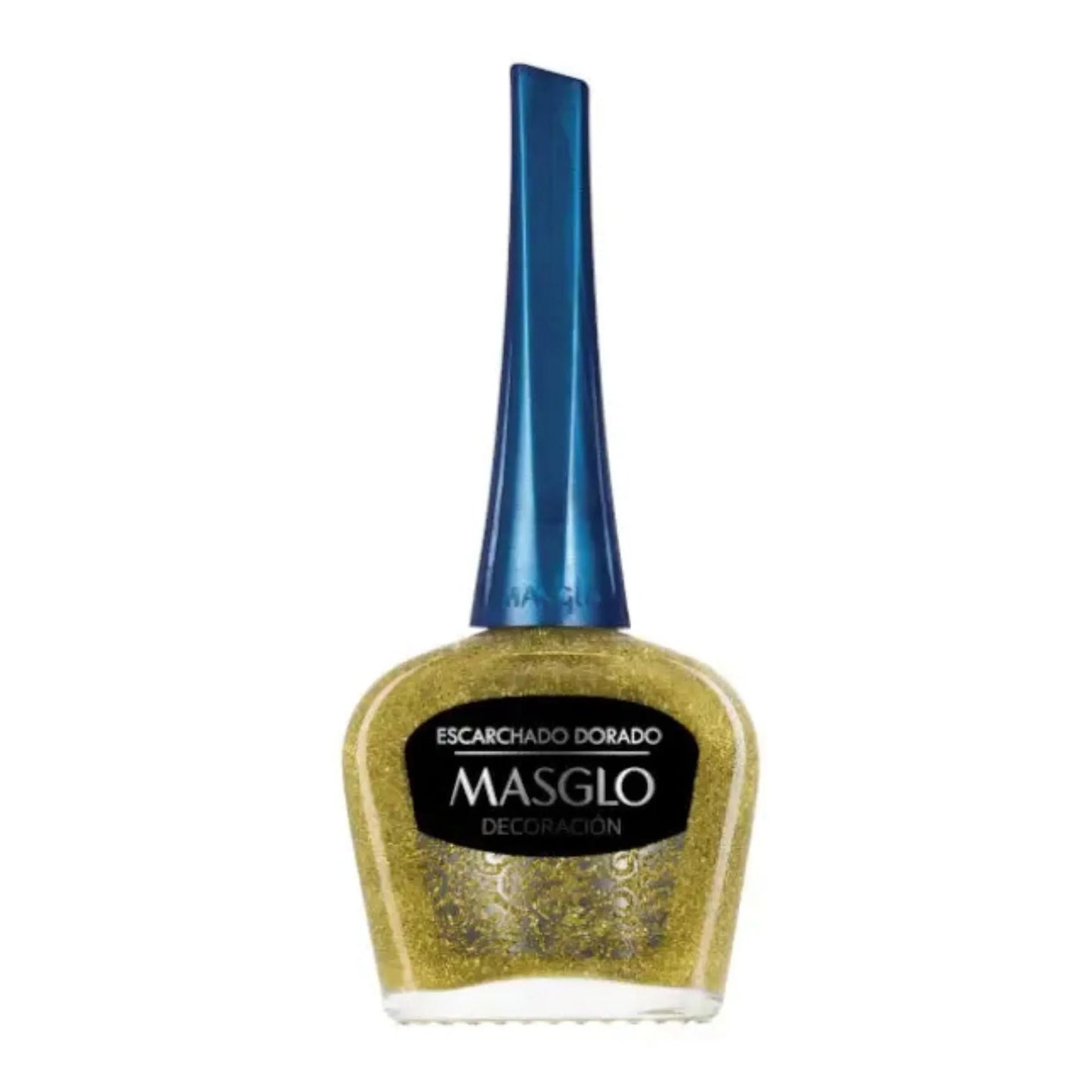 Esmalte de Uñas Masglo Escarchado Dorado 13.5 ML