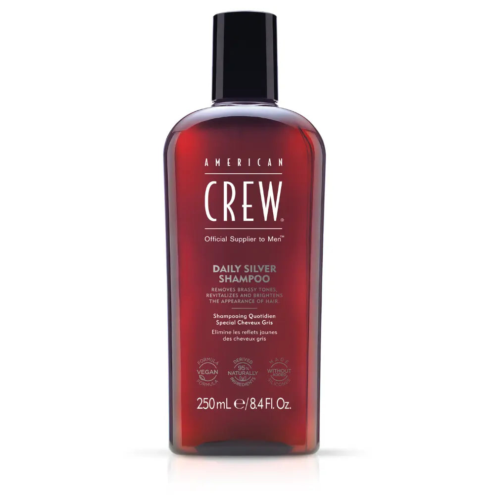 Crew, Daily Silver Shampoo, Para el mantenimiento de las canas - 250 ML Capeli