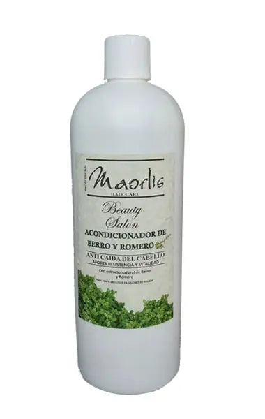 Maorlis, Acondicionador Beauty Salón Berro Y Romero Contra La Caída Del Cabello 1Lt Capeli