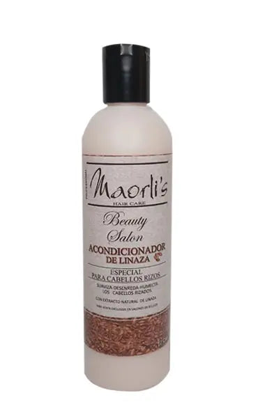 Maorlis, Acondicionador Beauty Salón De Linaza<br>Aporta Brillo Y Control De Estática 12 Oz Capeli