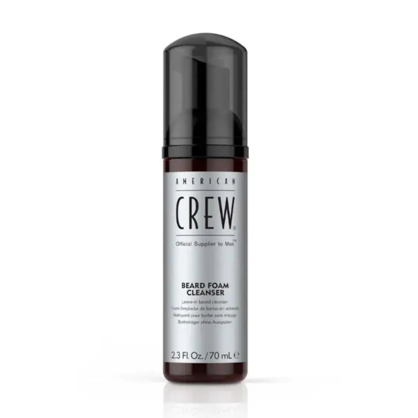 American Crew Beard Foam Cleanser 70 ml: Espuma de limpieza sin enjuague para la barba, uso diario Capeli