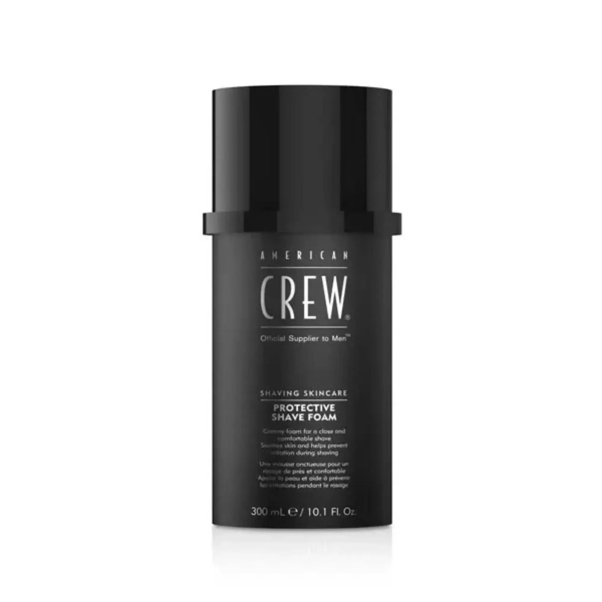 American Crew Shave Foam 300 ml: Espuma protectora cremosa extra-gruesa para el afeitado Capeli