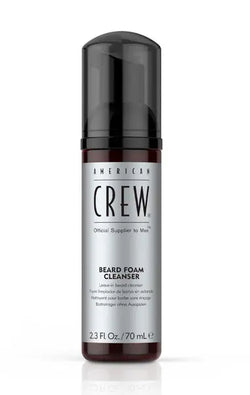 Crew, Beard Foam Cleanser, Para Limpiar La Barba Sin Enjuague - 70 ML Capeli