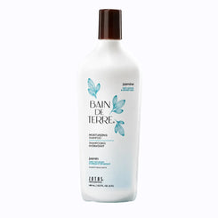 Baño de Tierra Jasmine Moisturizing Shampoo 400 ml, hidratación profunda para cabello seco, sin parabenos