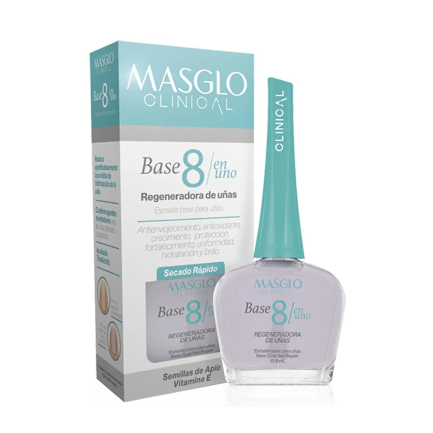 Base Masglo Clinical Fortalecedora 8 en Uno 13 5 ML Capeli