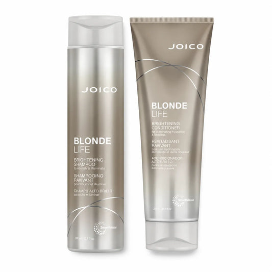 Joico Blonde Life Duo Shampoo300ml y Acondicionador 250ml para cabellos rubios