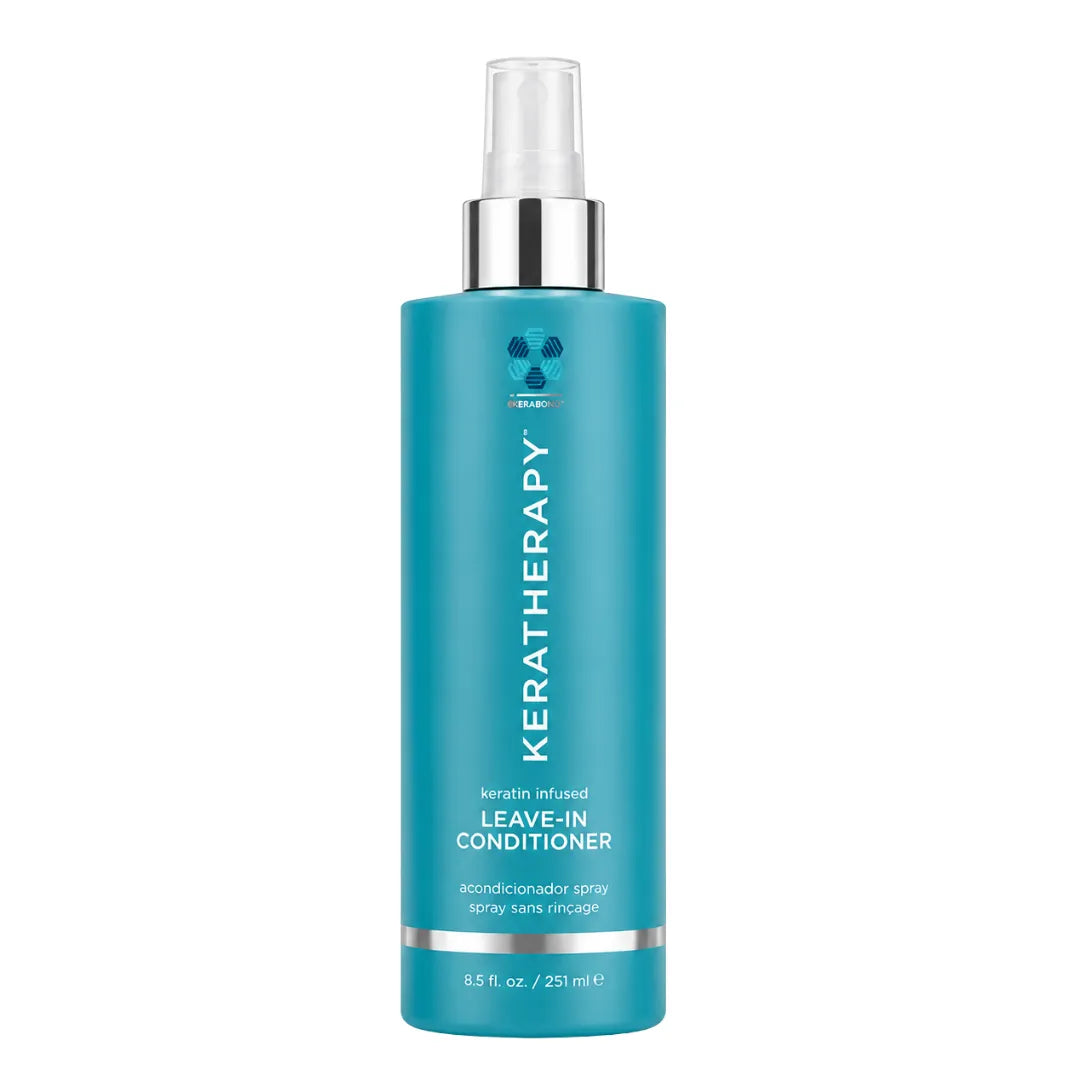 Keratherapy Leave In Conditioner 250ml, Spray ligero sin enjuague, acondiciona, desenreda, hidrata y nutre el cabello