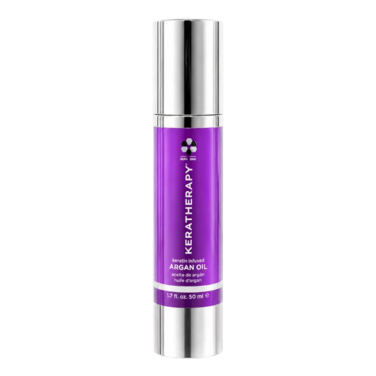 Keratherapy Argan Oil with Keratin 50 ml – Mejora la manejabilidad, salud y apariencia del cabello, elimina el frizz.