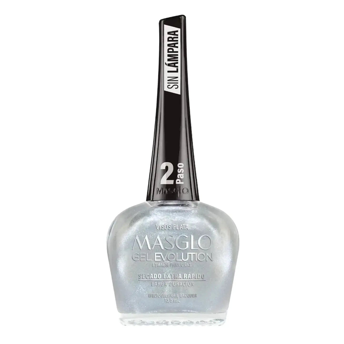 Esmalte de Uñas Masglo Visos Plata Gel Evolution Capeli
