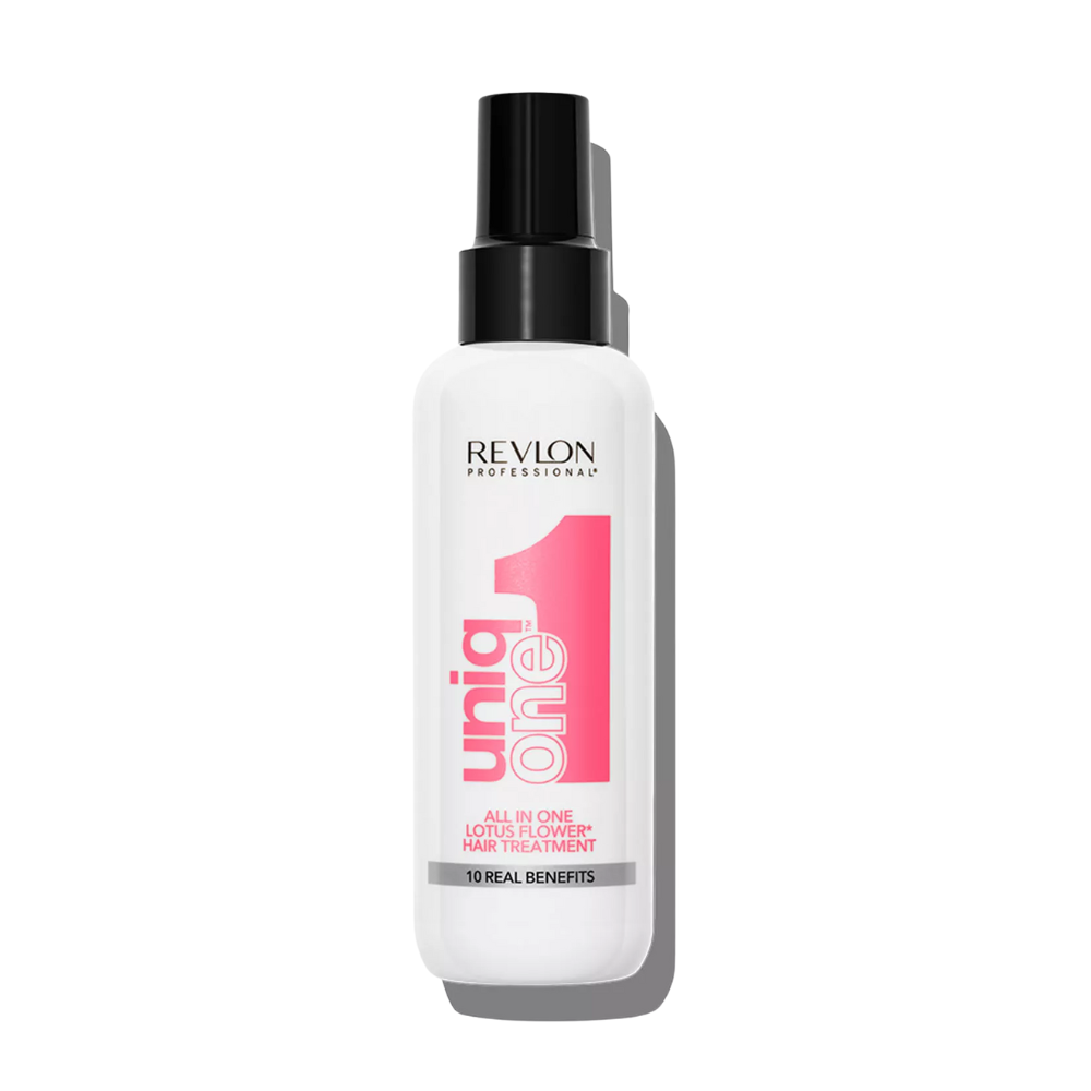 Revlon Professional UniqOne Flor de Loto 150ml, Tratamiento capilar sin enjuague con fragancia de flor de loto