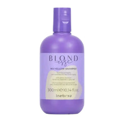 Inebrya Shampoo Blondesse No Yellow 300 ml: Neutraliza tonos amarillos no deseados, intensificando tonos fríos en cabellos rubios, decolorados o grises. Sin silicona, limpia profundamente. Capeli