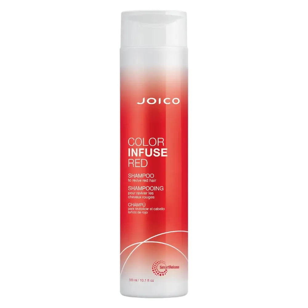 Joico Color Infuse Red Shampoo, Para Cuidado Del Color Rojo 300ml Capeli