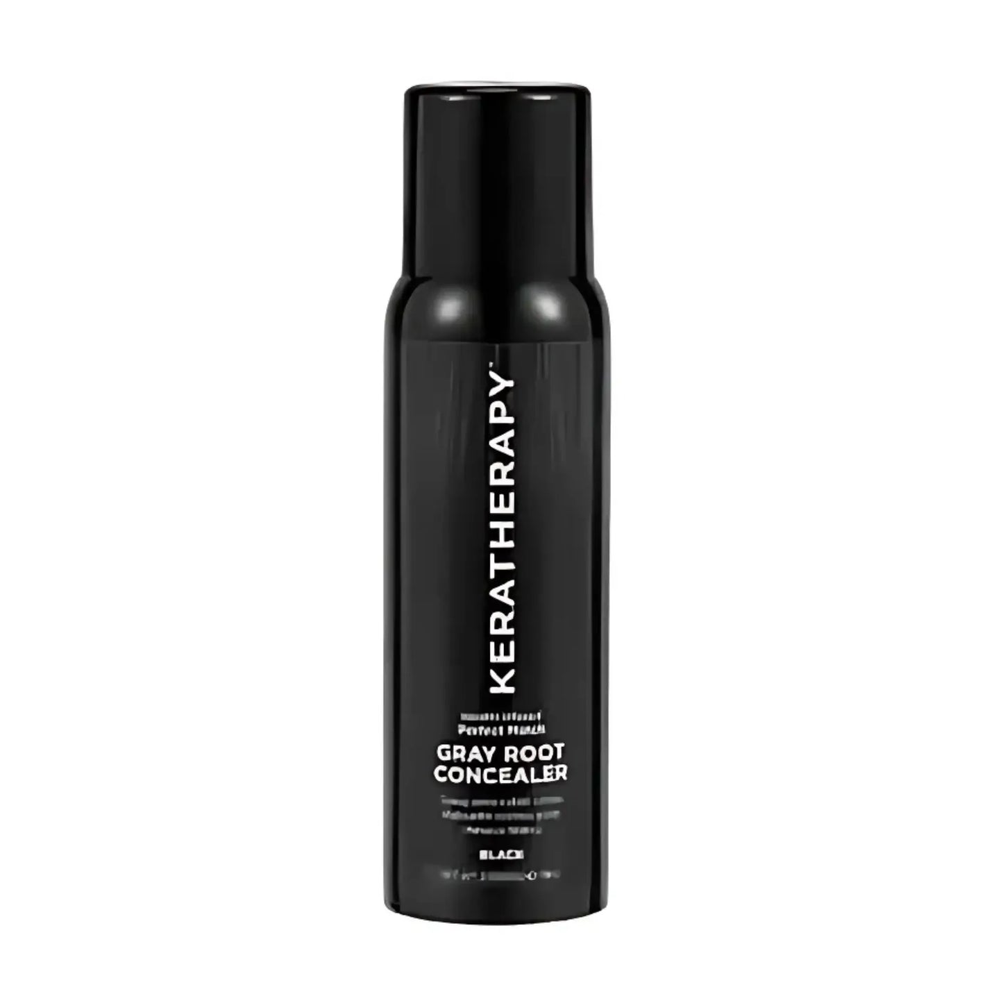 Keratherapy Perfect Match, Corrector de Canas Negro 3oz – Spray de color temporal que cubre instantáneamente las raíces con canas Capeli