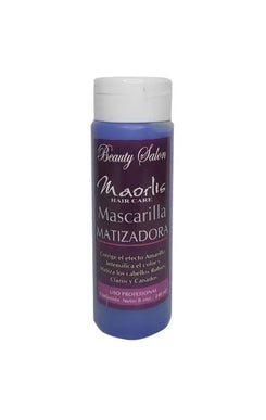 Maorlis, Mascarilla Matizadora para<br>Cabellos Rubios con Canas o Decolorados, 8 Oz Capeli