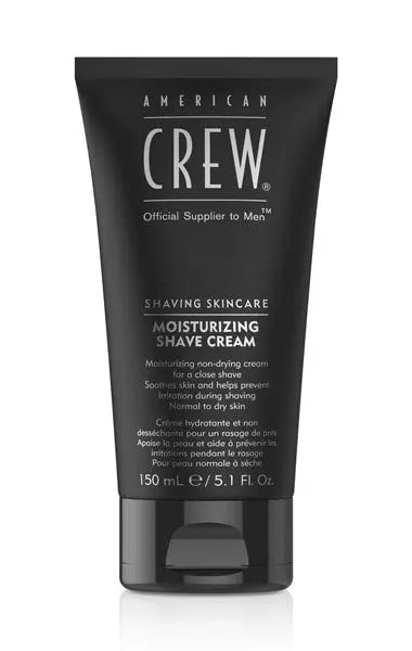 Crew, Shave Moisturizing Cream, Crema de Afeitar Hidratante 150ML Capeli