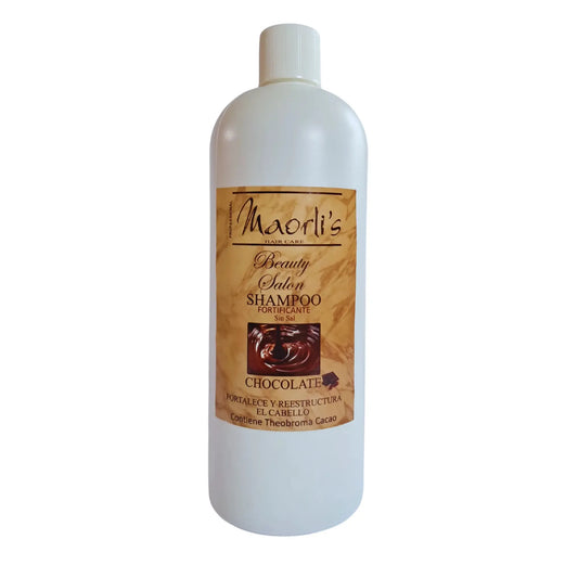Maorlis Shampoo Chocolate Litro: Especial para cabello alisado, limpia suavemente sin sal Capeli