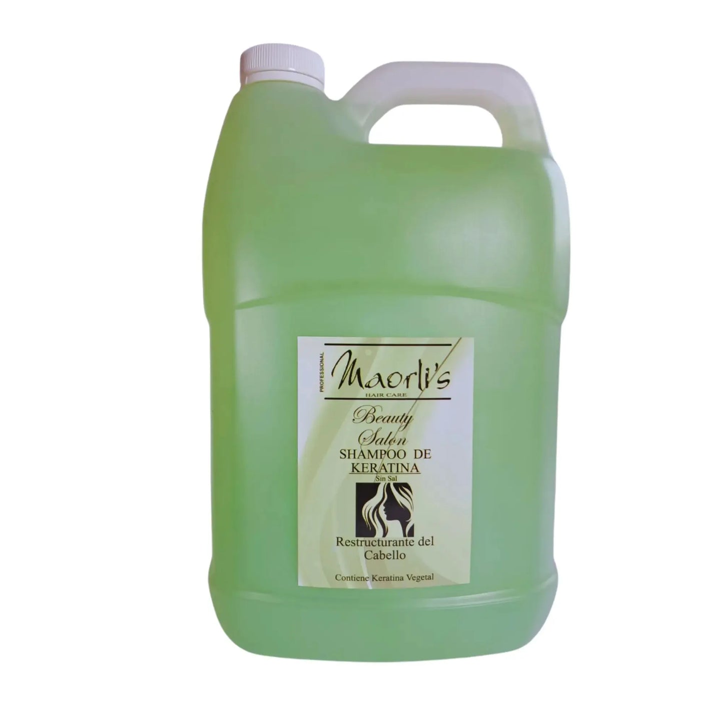 Maorlis Shampoo Keratina Galon: Mantiene el alisado y el color, limpia suavemente sin sal Capeli