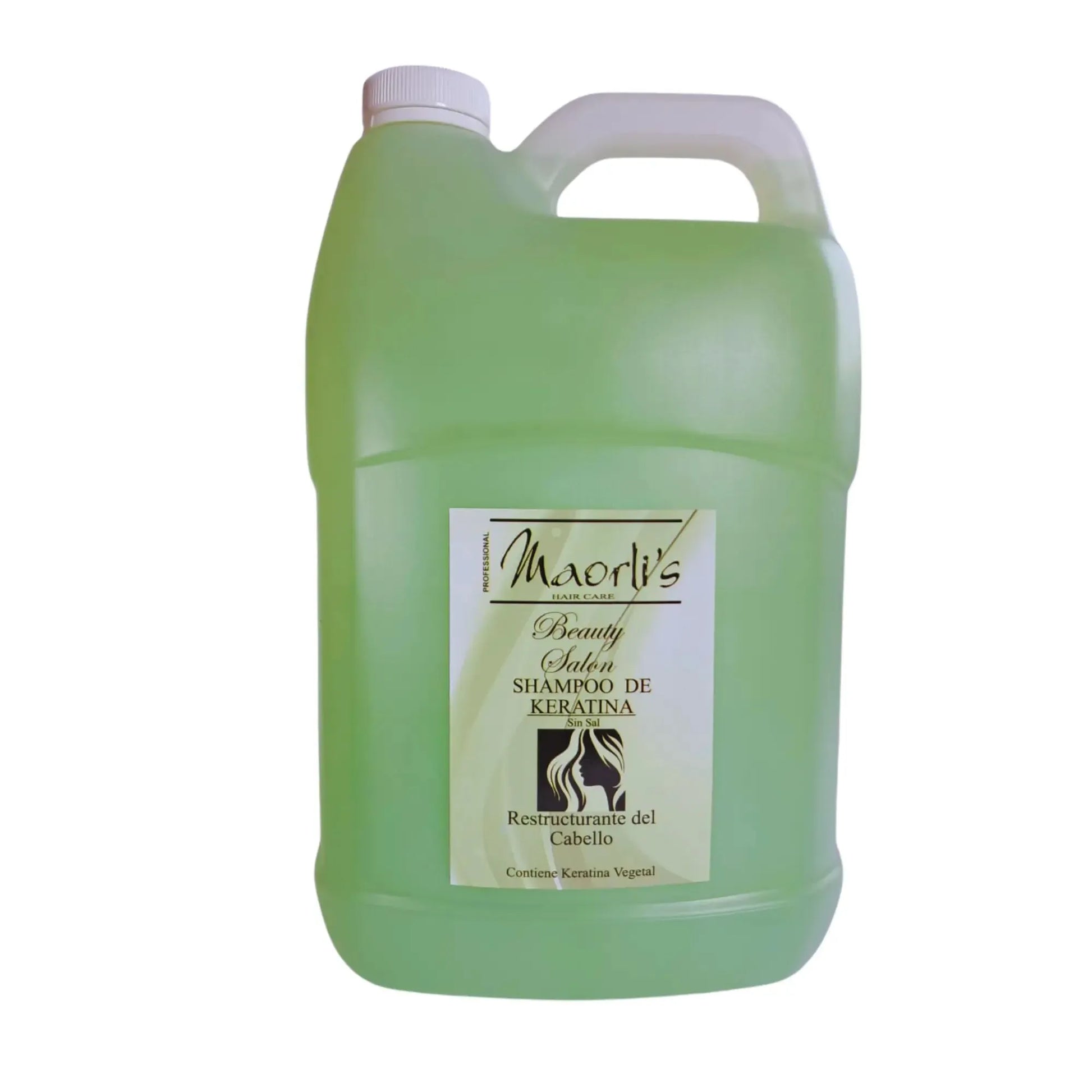 Maorlis Shampoo Keratina Galon: Mantiene el alisado y el color, limpia suavemente sin sal Capeli
