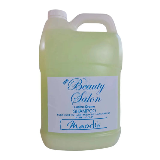 Maorlis Shampoo Lustre Creme Brillo Galón: Brillo intenso para cabello alisado y teñido Capeli