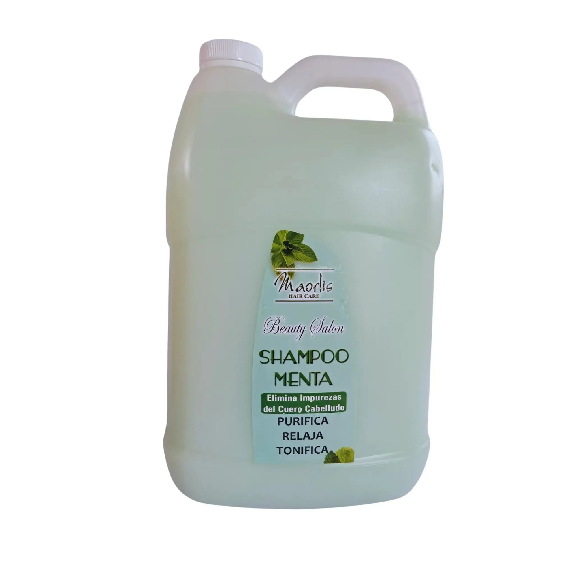 Maorlis Shampoo Menta Galon: Controla la grasa sin resecar, sin sal ni parabenos Capeli