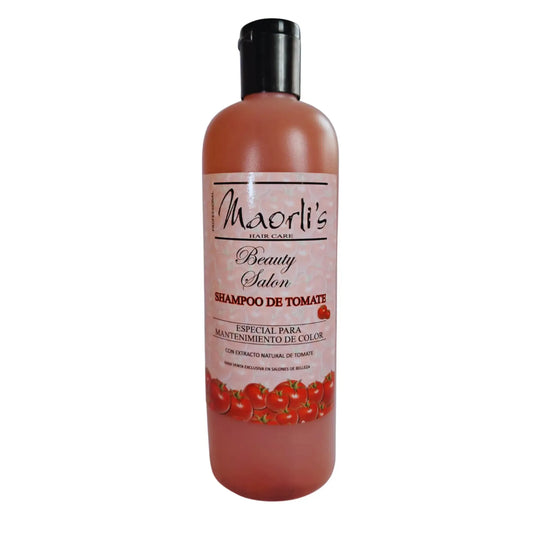 Maorlis Shampoo Tomate 16 Oz: Mantiene el brillo y la intensidad del color en cabellos teñidos Capeli