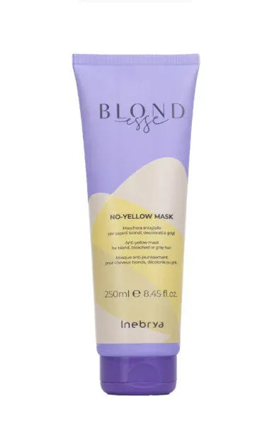 Inebrya - Mascarilla Blondesse No Yellow 250 ml - Función Anti-Amarillo. Capeli