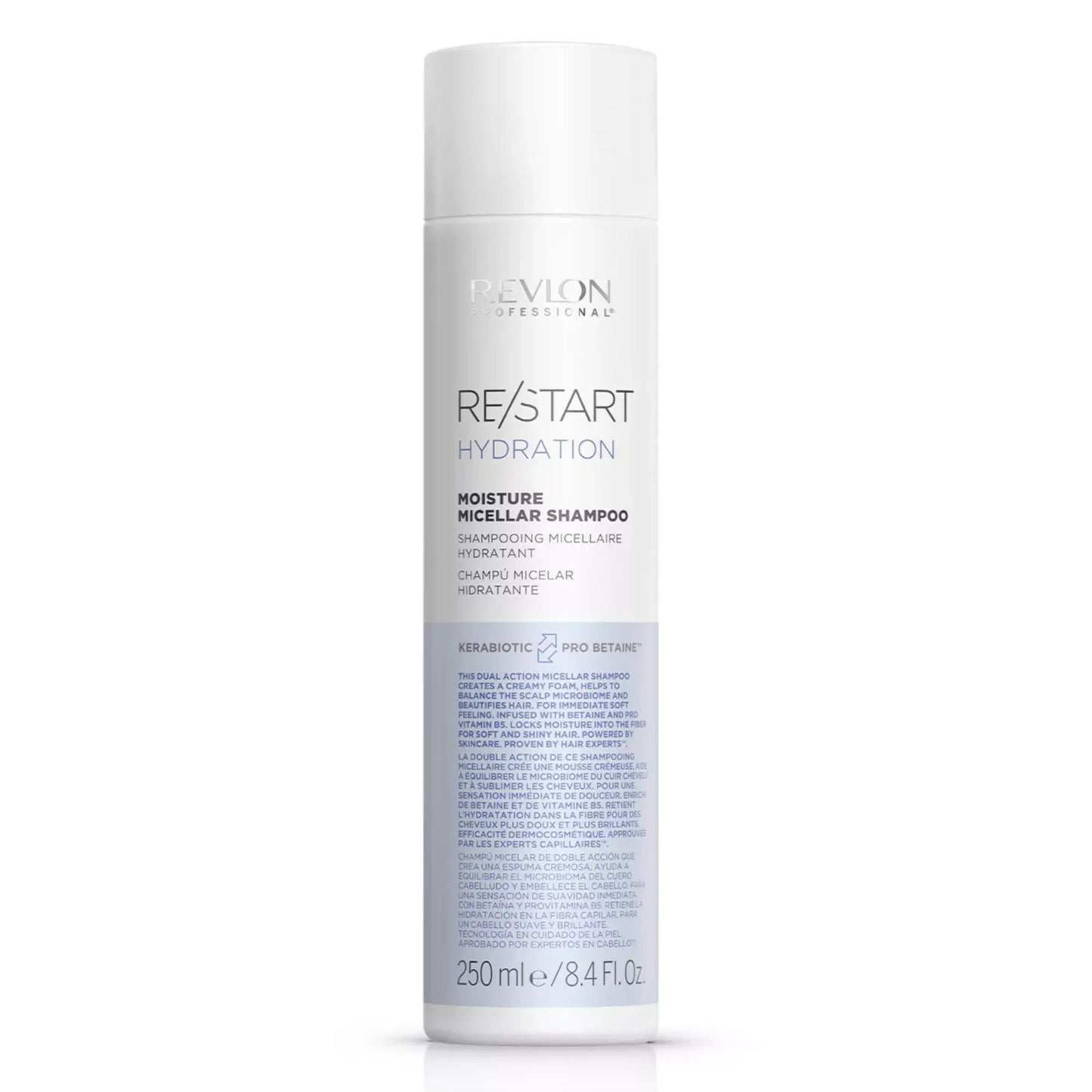 Revlon Professional, Restart Hydration Shampoo 250 Ml: Shampoo Micelar Hidratante Capeli