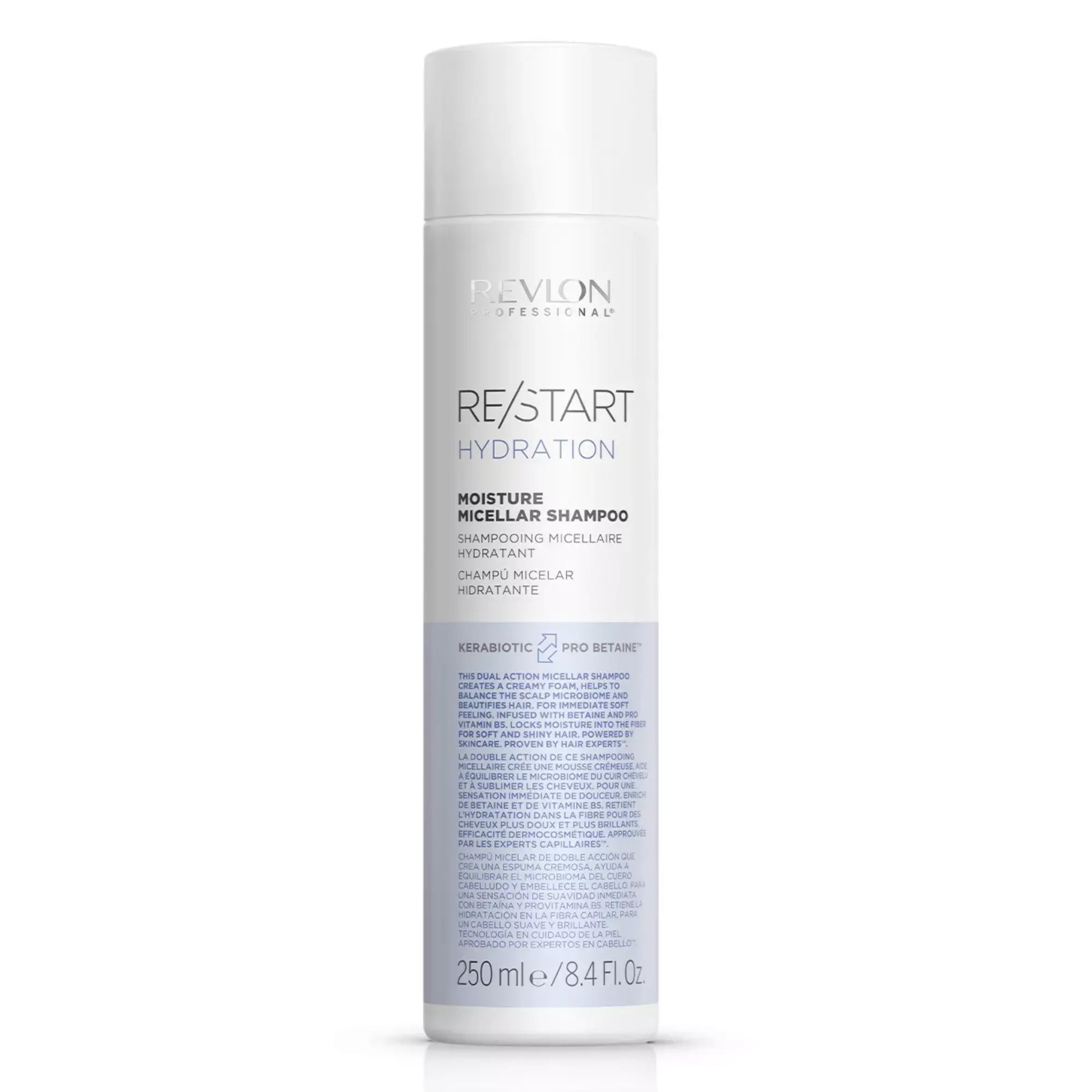 Revlon Professional, Restart Hydration Shampoo 250 Ml: Shampoo Micelar Hidratante Capeli