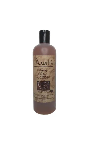 Maorlis, Shampoo Beauty Salon Chocolate Ideal<br>Para Cabello Con Alisado 16 Onzas Capeli