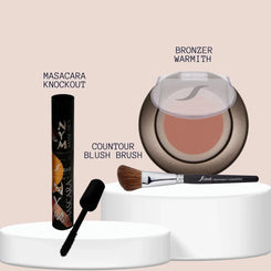 Sorme Máscara Knockout + Brocha Contorno/Rubor + Rubor Natural Earth Capeli