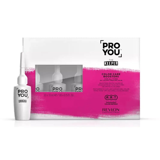 Revlon Professional, ProYou The Keeper Boosters, Ampollas para el cuidado del color, 10x15 ml Capeli