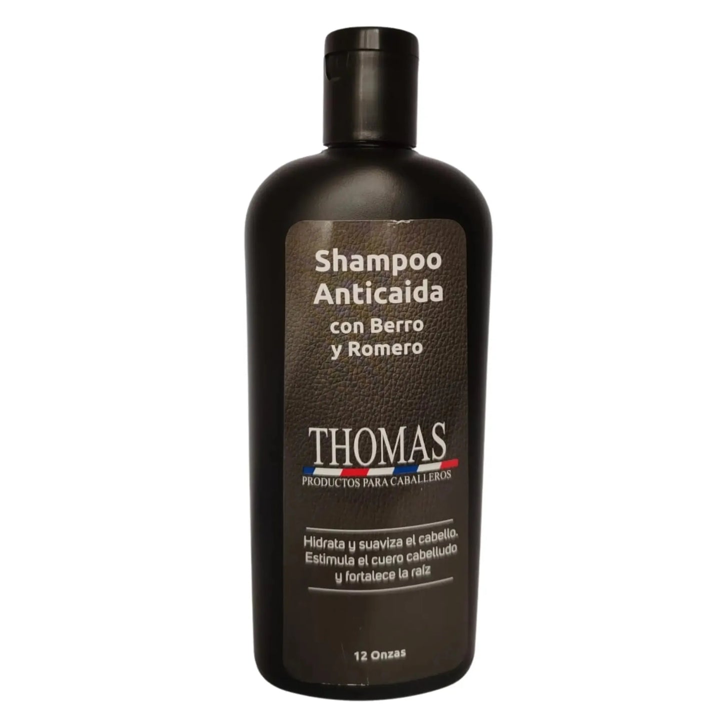 Thomas Shampoo Anticaída12 onzas: Combate La Caída Del Cabello Y Fortalece El Cuero Cabelludo Capeli