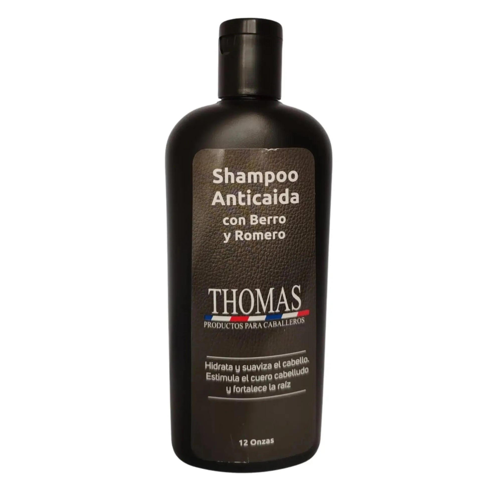 Thomas Shampoo Anticaída12 onzas: Combate La Caída Del Cabello Y Fortalece El Cuero Cabelludo Capeli