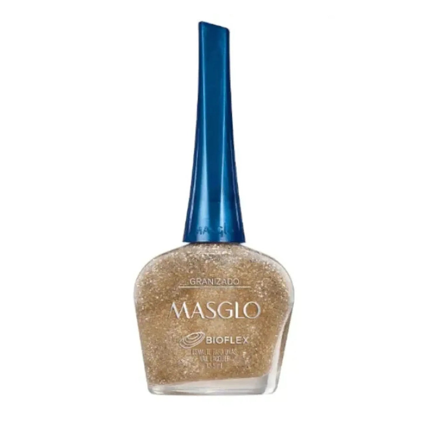 Esmalte de Uñas Masglo Granizado Dorado 13.5 ML
